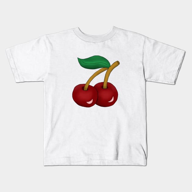 Kirschen Kids T-Shirt by Blumchen